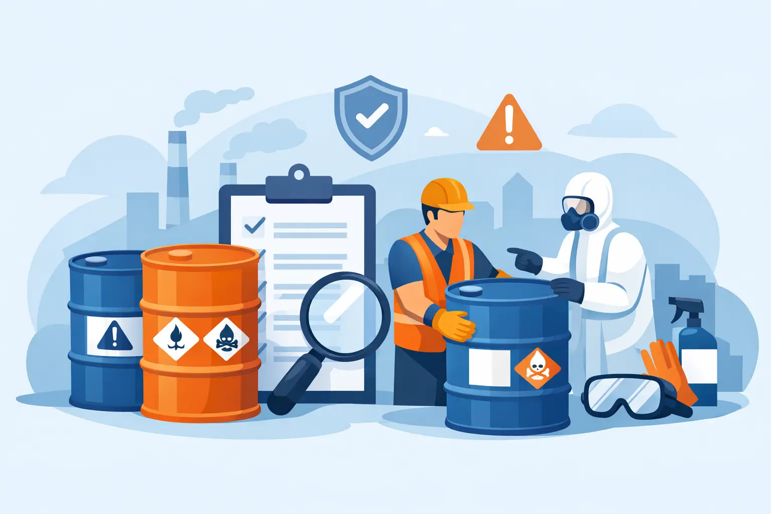 Chemical Drum Label Requirements for Safer Handling