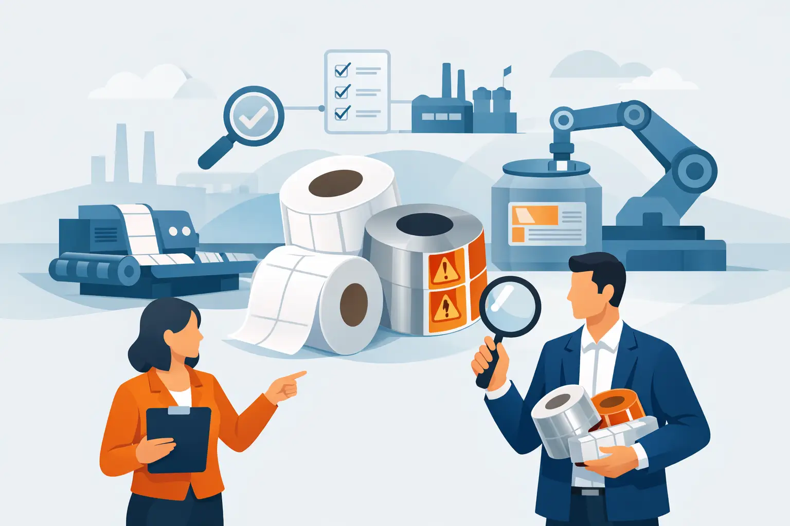 Choosing an Industrial Labels Manufacturer