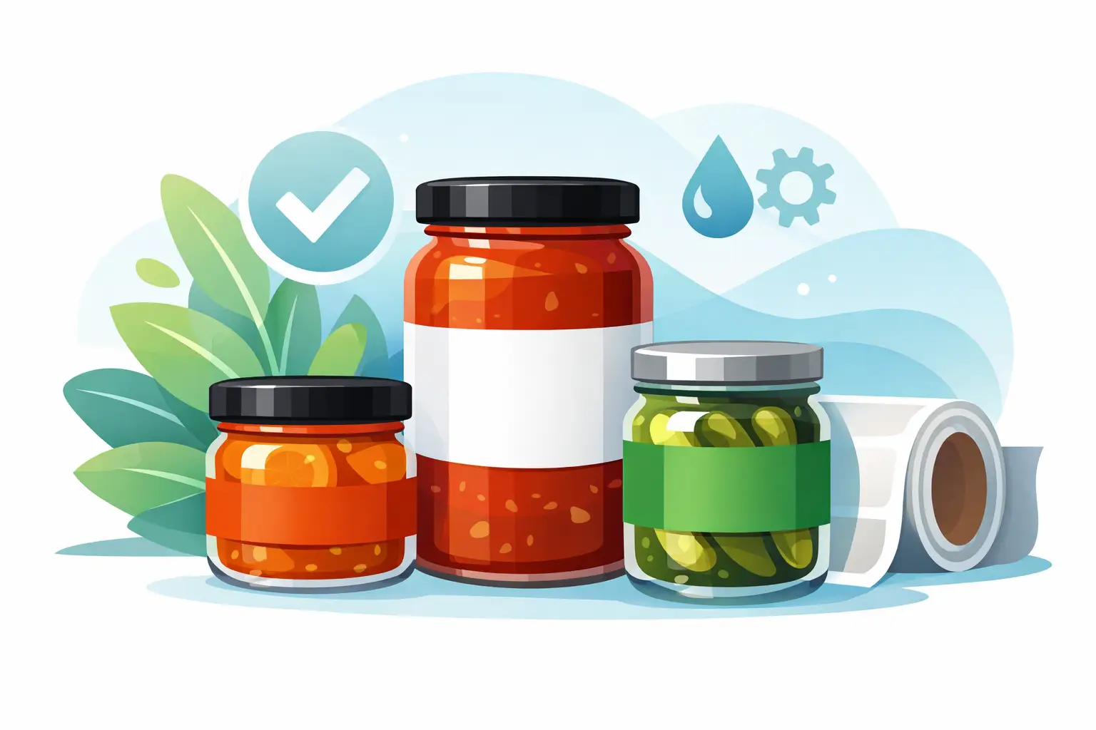 Custom Labels for Food Jars That Perform
