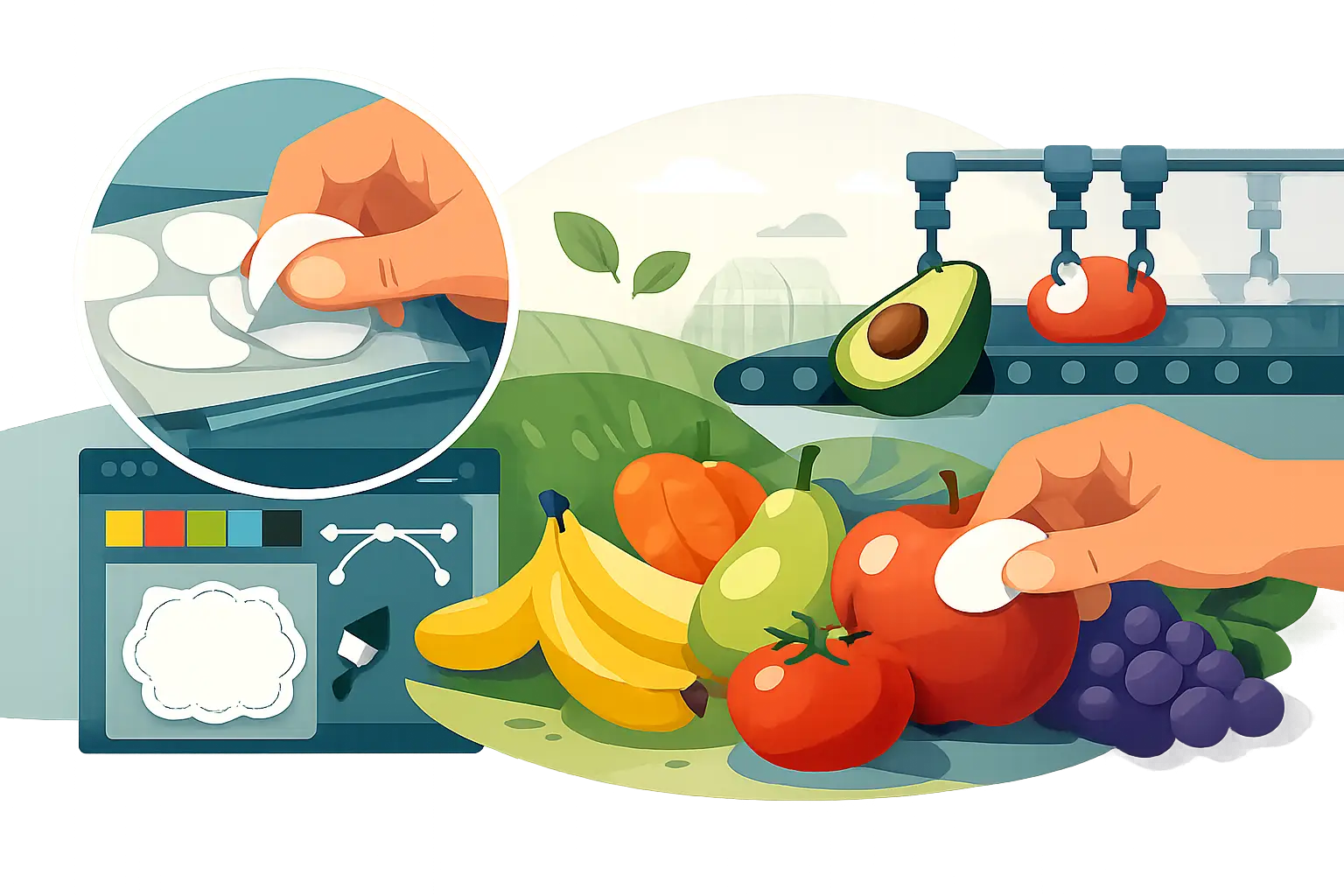 Custom Produce Stickers That Perform