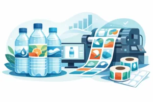 Custom Water Bottle Label Printing That Performs