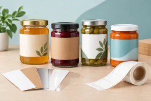 Glass Jar Label Materials for Real-World Use