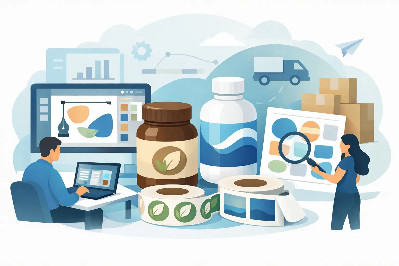How to Order Custom Labels for Your Product