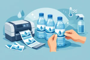 How to Print Water Bottle Labels That Last