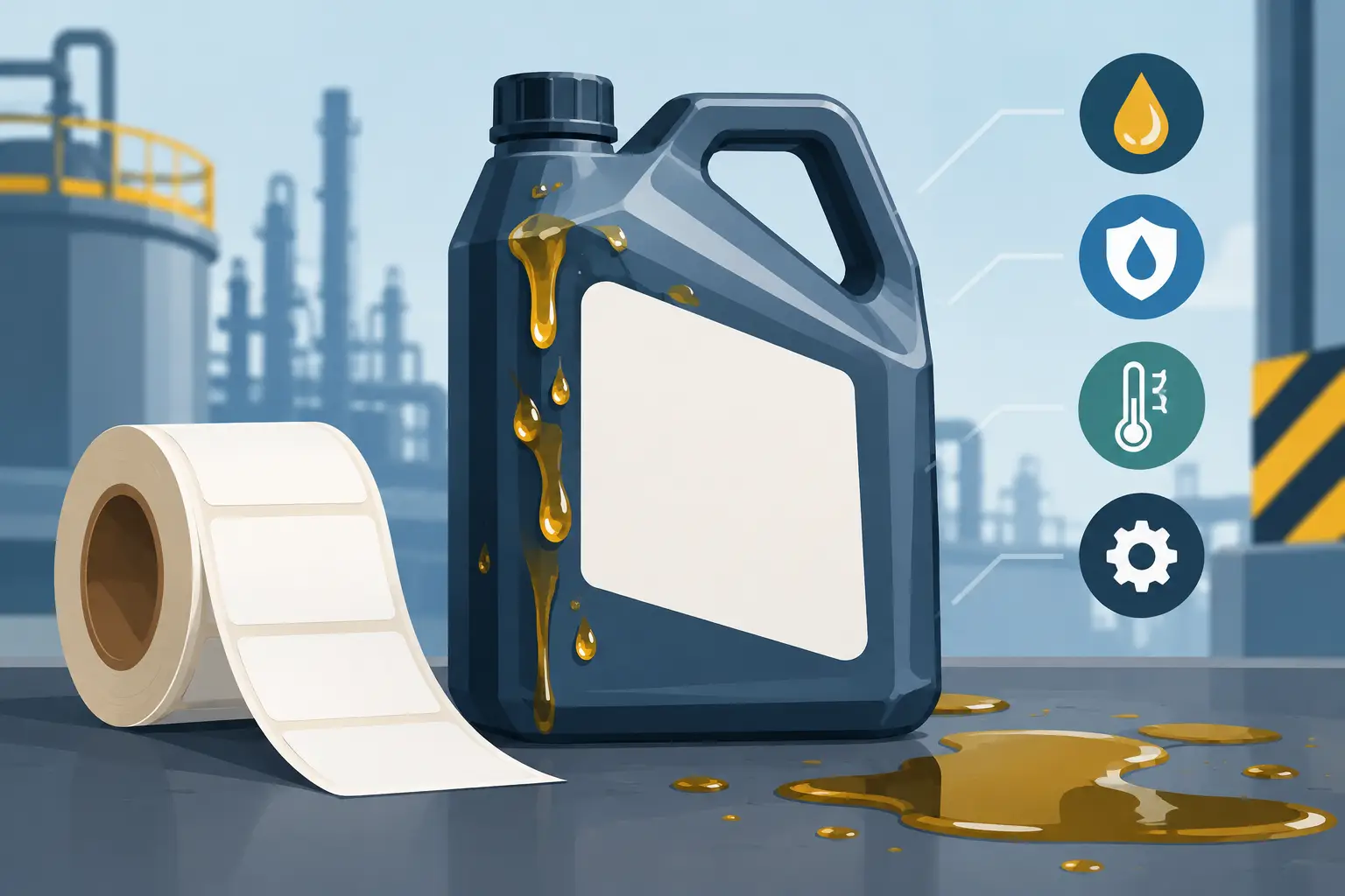 How to Select Labels for Oil Resistance in Tough Environments