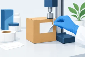 Label Adhesion Testing for Product Packaging